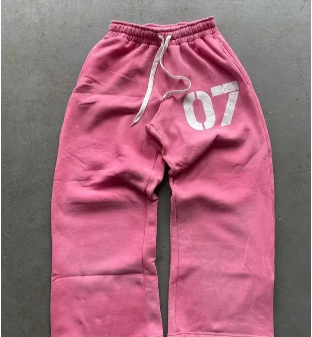 Y2k Embroidered Casual Pants